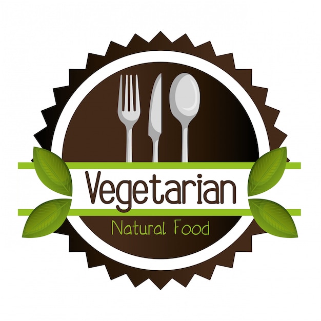 Vecteur gratuit menu végétarien