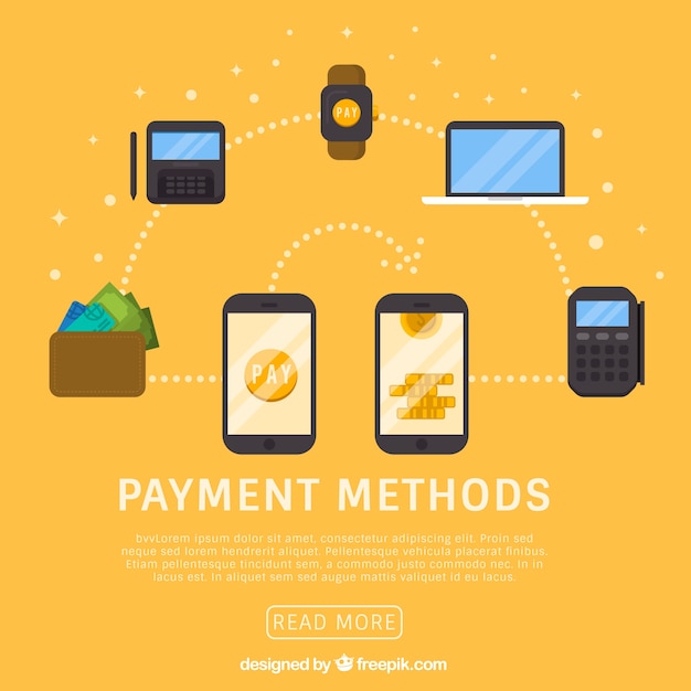 Méthodes de paiement avec appareils modernes