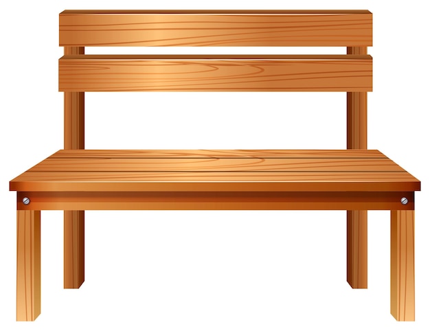 Un meuble en bois lisse