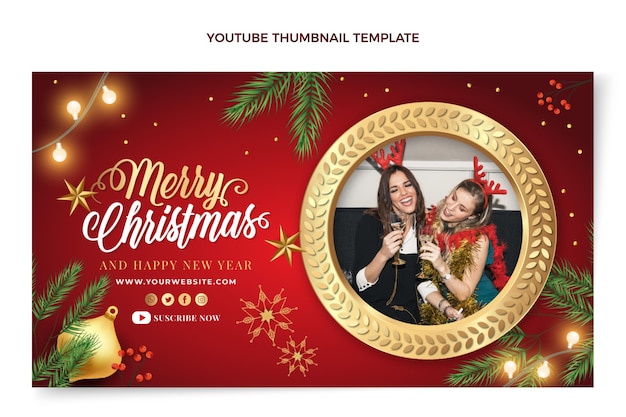 Miniature Youtube De Noël Réaliste