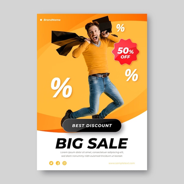 Vente Flash, vente en ligne affiche ou flyer design. Magasinage en ligne jour  Vente sur fond d'espace futuriste Image Vectorielle Stock - Alamy