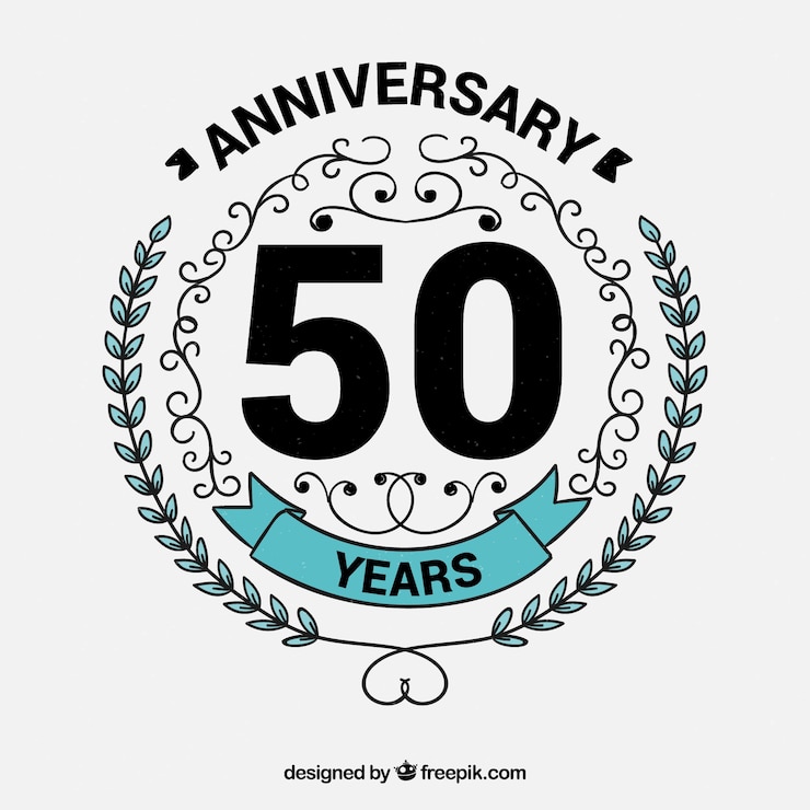 Vecteur gratuit modèle d&#39;anniversaire avec des ornements