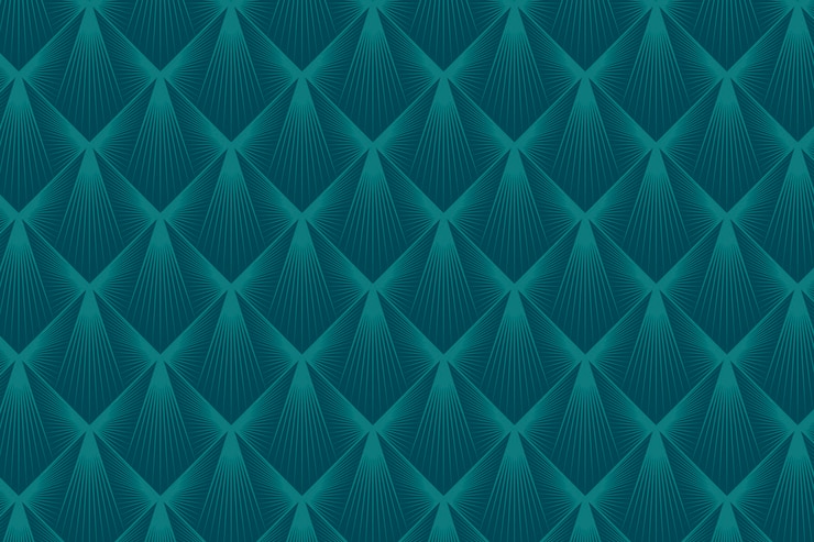 Vecteur gratuit modèle art déco design plat