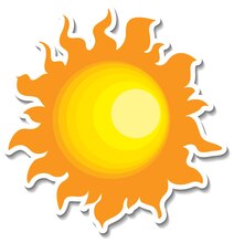 clip art soleil