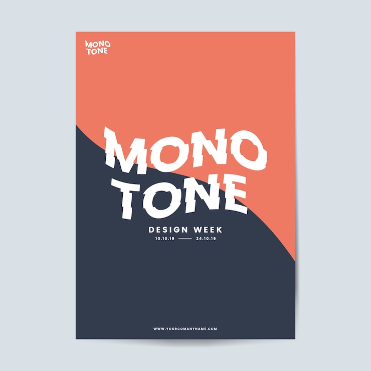 Vecteur gratuit modèle de brochure et affiche d&#39;entreprise