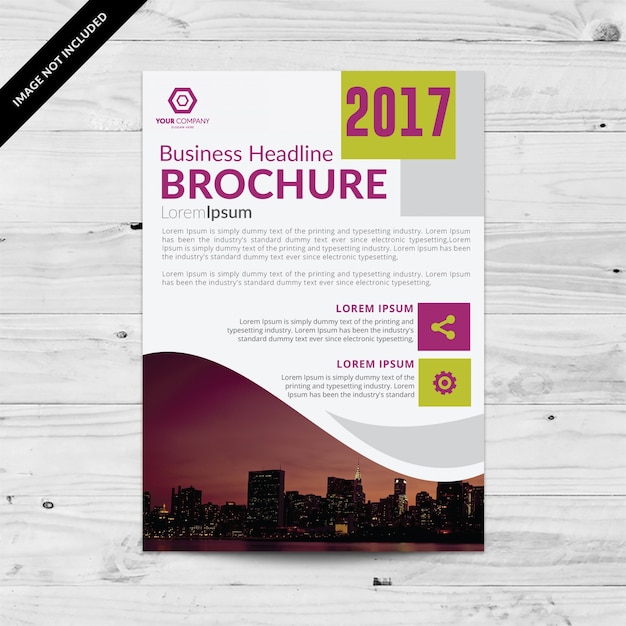 Modèle De Brochure D'entreprise