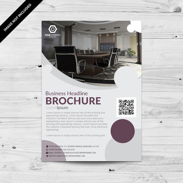Modèle De Brochure D'entreprise