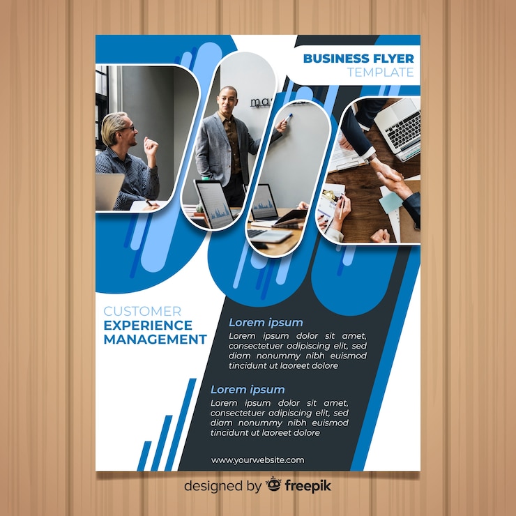 Vecteur gratuit modèle de brochure d&#39;entreprise