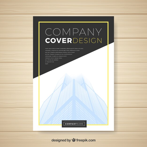 Modèle de brochures d&#39;entreprise