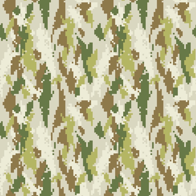 Vecteur gratuit modèle de camouflage numérique design plat