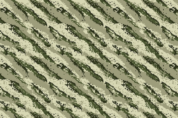 Modèle de camouflage numérique design plat
