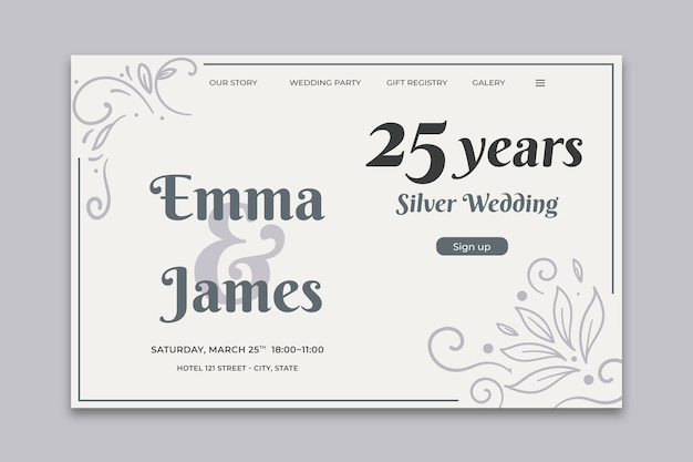 Modele De Carte D Anniversaire De Mariage Vecteur Gratuite Modele De Carte D Anniversaire De Mariage Vecteur Gratuite