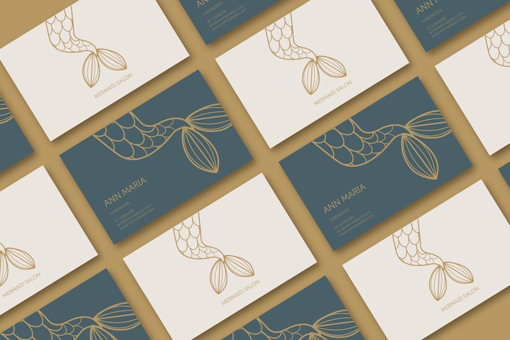 Vecteur gratuit modèle de carte de visite minimal