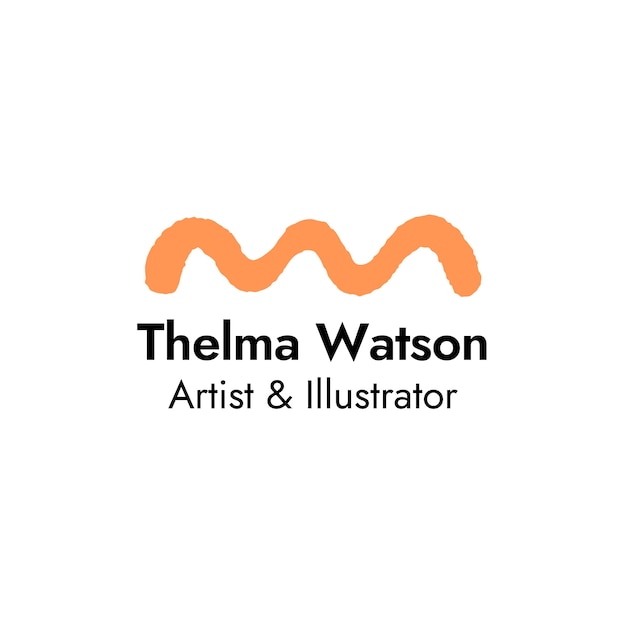 Vecteur gratuit modèle de conception du logo de l'artiste
