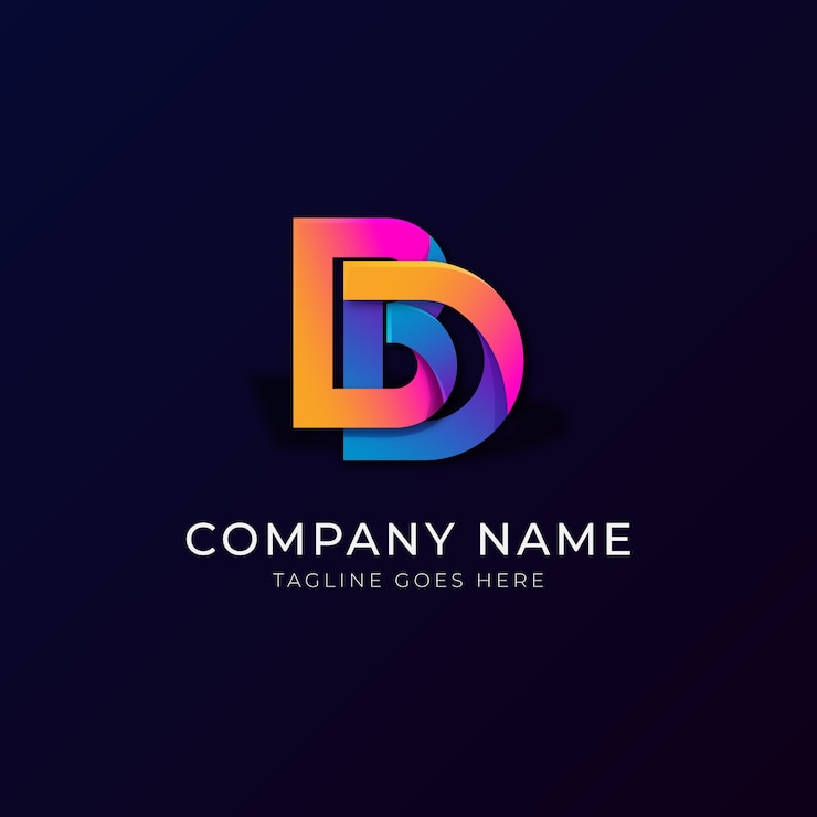 Vecteur gratuit modèle de conception de logo bd
