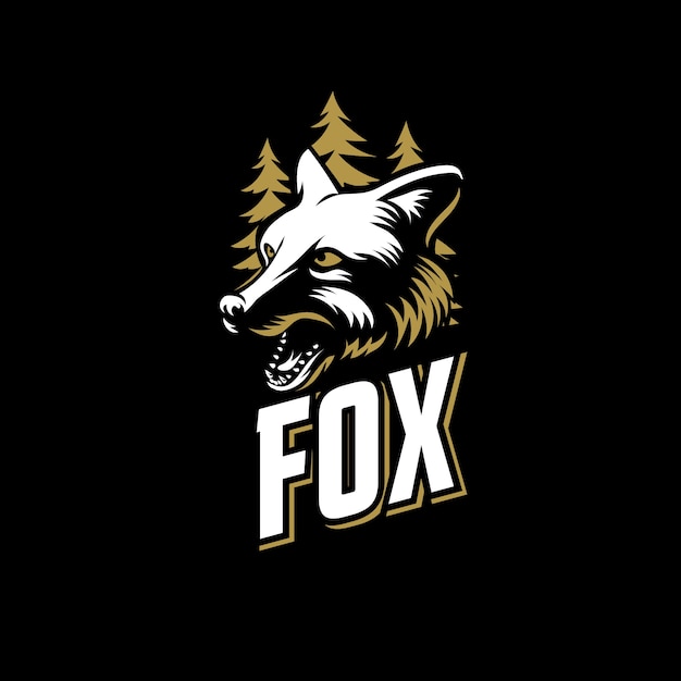 Modèle De Conception De Logo De Fox