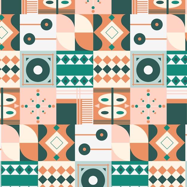 Modèle de couleurs douces design plat