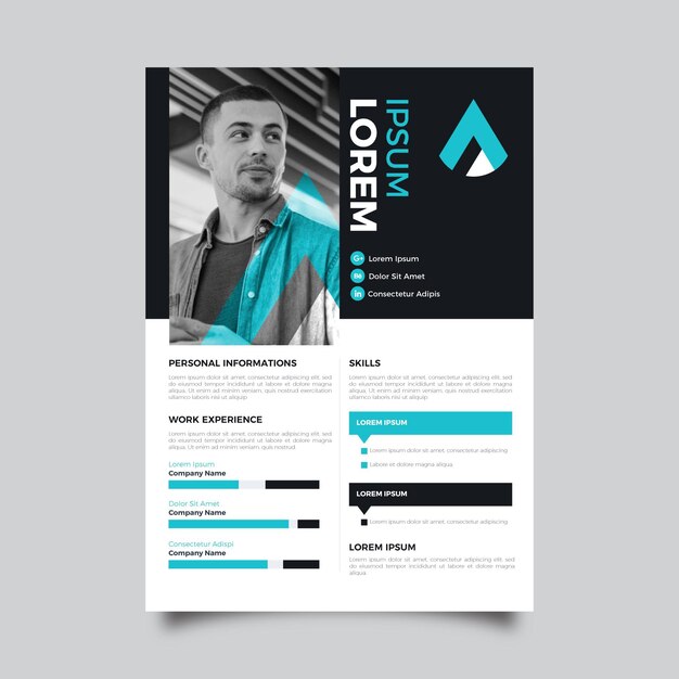 Modèle de CV minimaliste