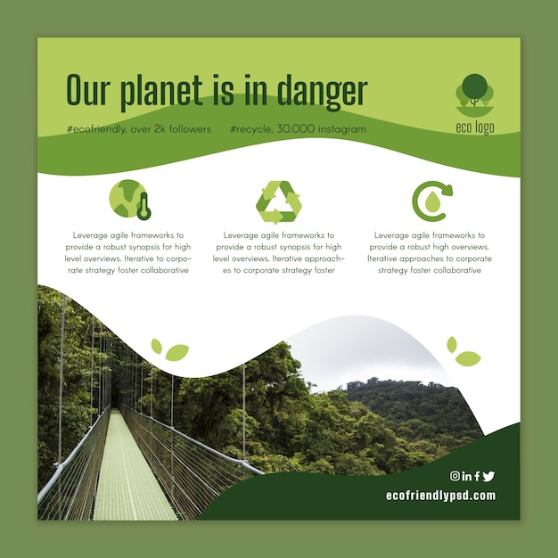 Modèle De Flyer écologie