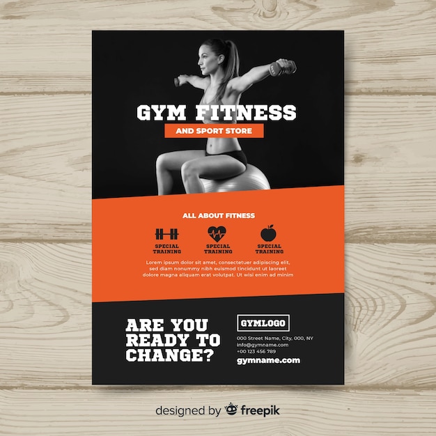 Modèle De Flyer De Gym