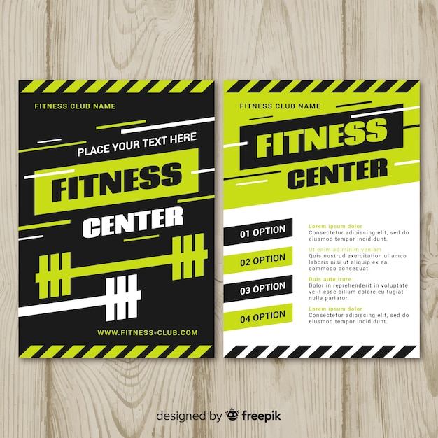 Modèle De Flyer De Gym