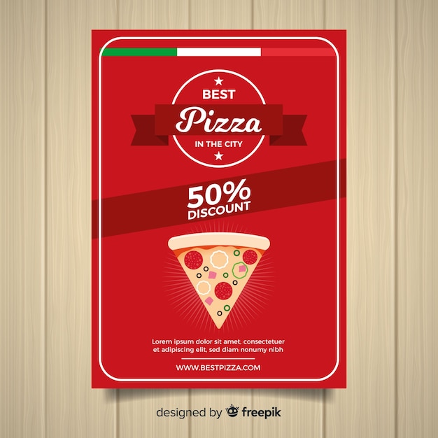 Modèle Flyer Pizza