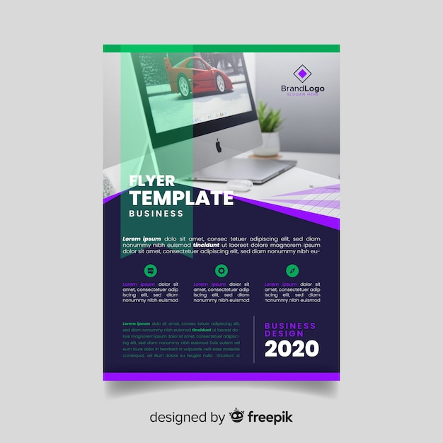 Modèle de flyer professionnel