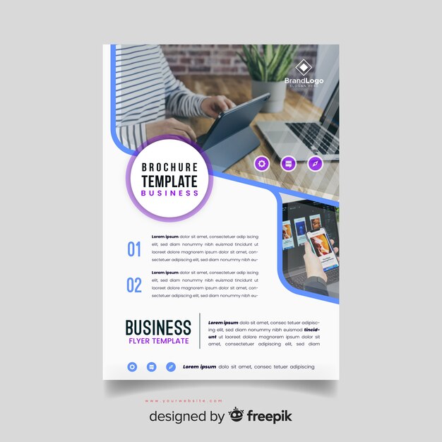 Modèle de flyer professionnel
