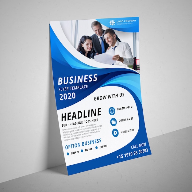 Modèle de flyer professionnel