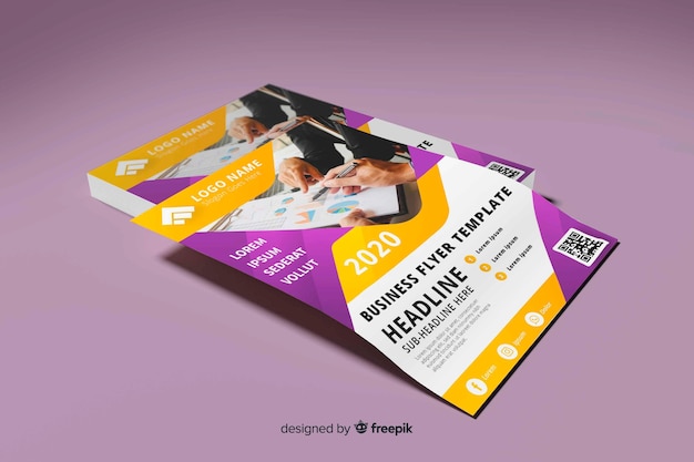 Modèle de flyer professionnel