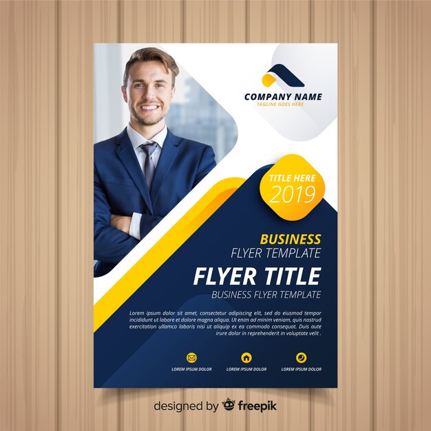 Modèle de flyer professionnel
