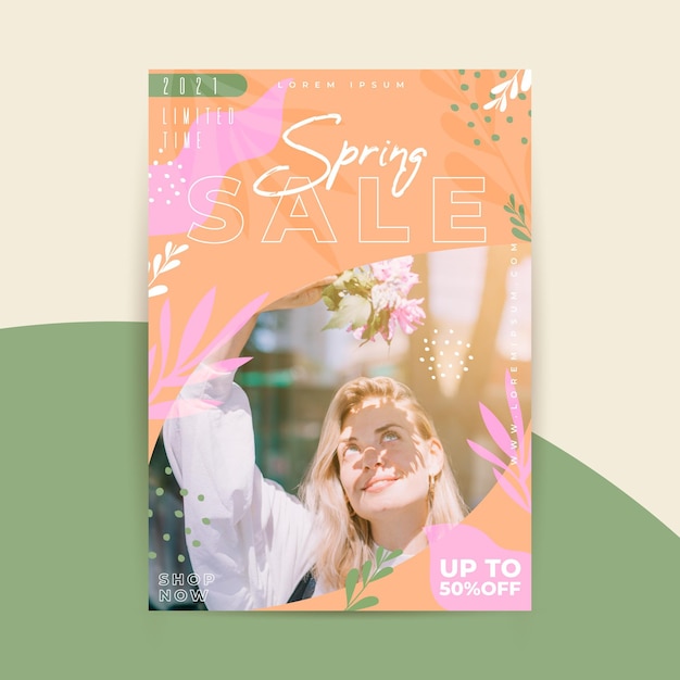 Modèle De Flyer De Vente De Printemps