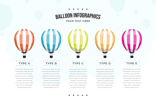 Modèle Infographique De Ballon