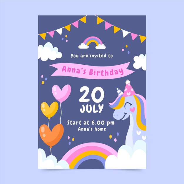 Images Anniversaire Licorne Vecteurs Photos Et Psd Gratuits