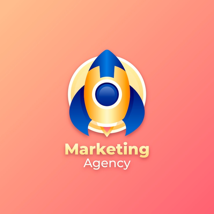 Vecteur gratuit modèle de logo d'agence de marketing à gradient platmodèle d'infographie sur la santé et les probiotiques