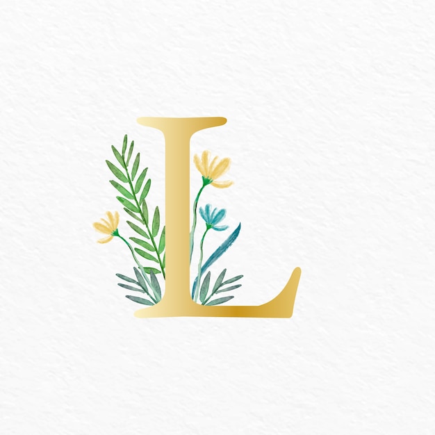 Modèle De Logo Aquarelle L