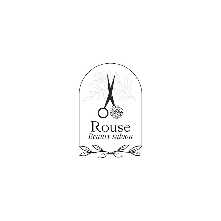 Vecteur gratuit modèle de logo de beauté ornementale