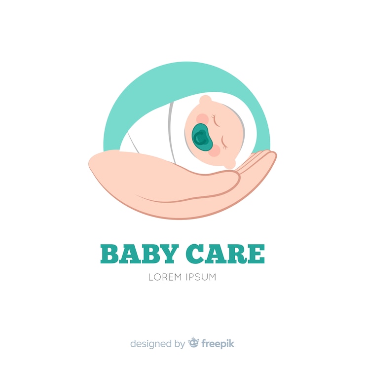 Vecteur gratuit modèle de logo bébé