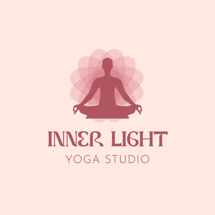 Vecteur gratuit modèle de logo du yoga