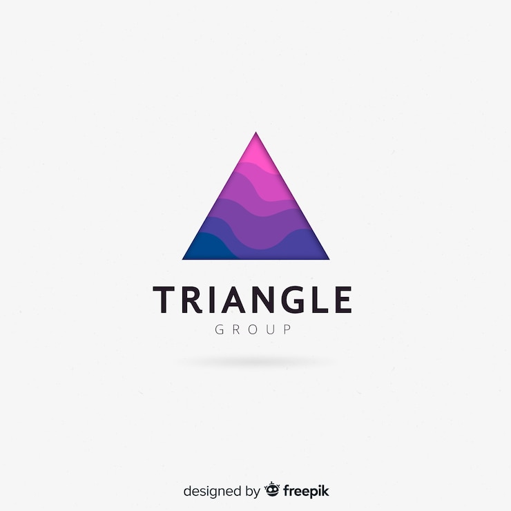 Vecteur gratuit modèle de logo en gradient avec forme abstraite