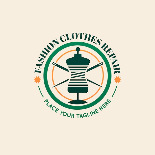 Modèle De Logo De Mode Circulaire