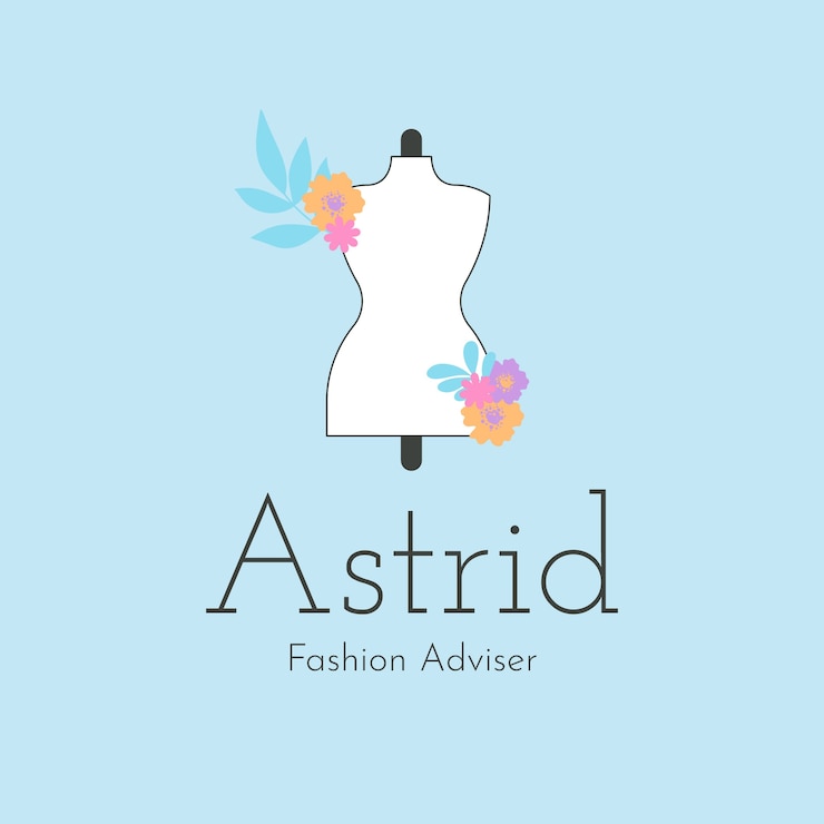 Vecteur gratuit modèle de logo de mode florale
