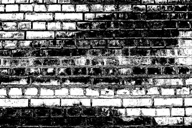 modèle de mur en brique noire
