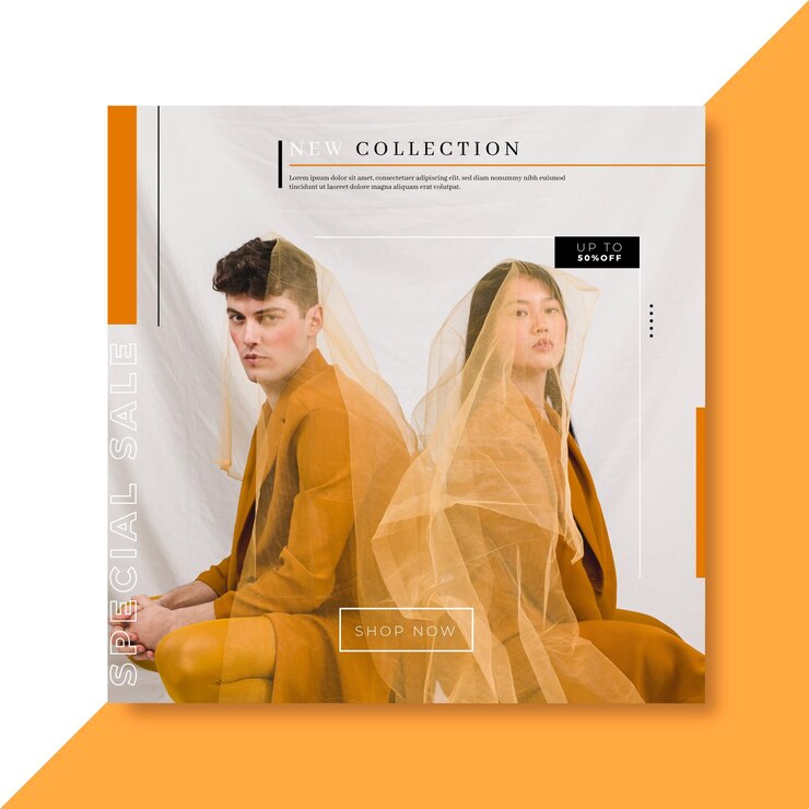 Vecteur gratuit modèle de publication de vente de mode facebook