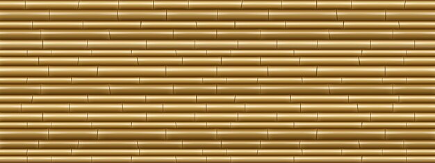 Modèle sans couture de texture mur bambou brun