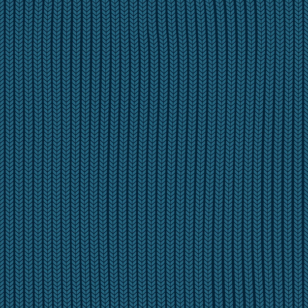 Vecteur gratuit modèle de tricot sans couture