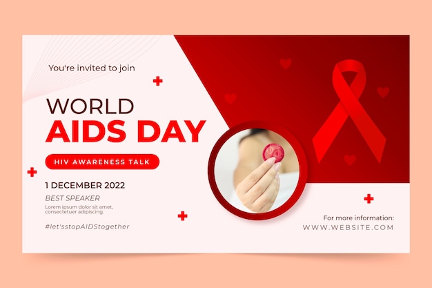 Modèle de webinaire commémoratif de la journée mondiale du sida