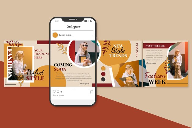 Modèles de carrousel Instagram