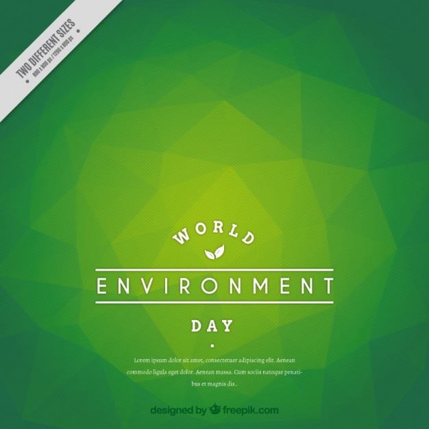 Vecteur gratuit monde environnement day background