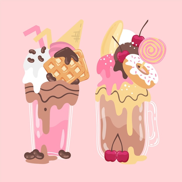 Monster shakes draw